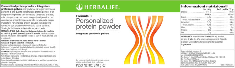 Formula 3 - Proteine - immagine 2