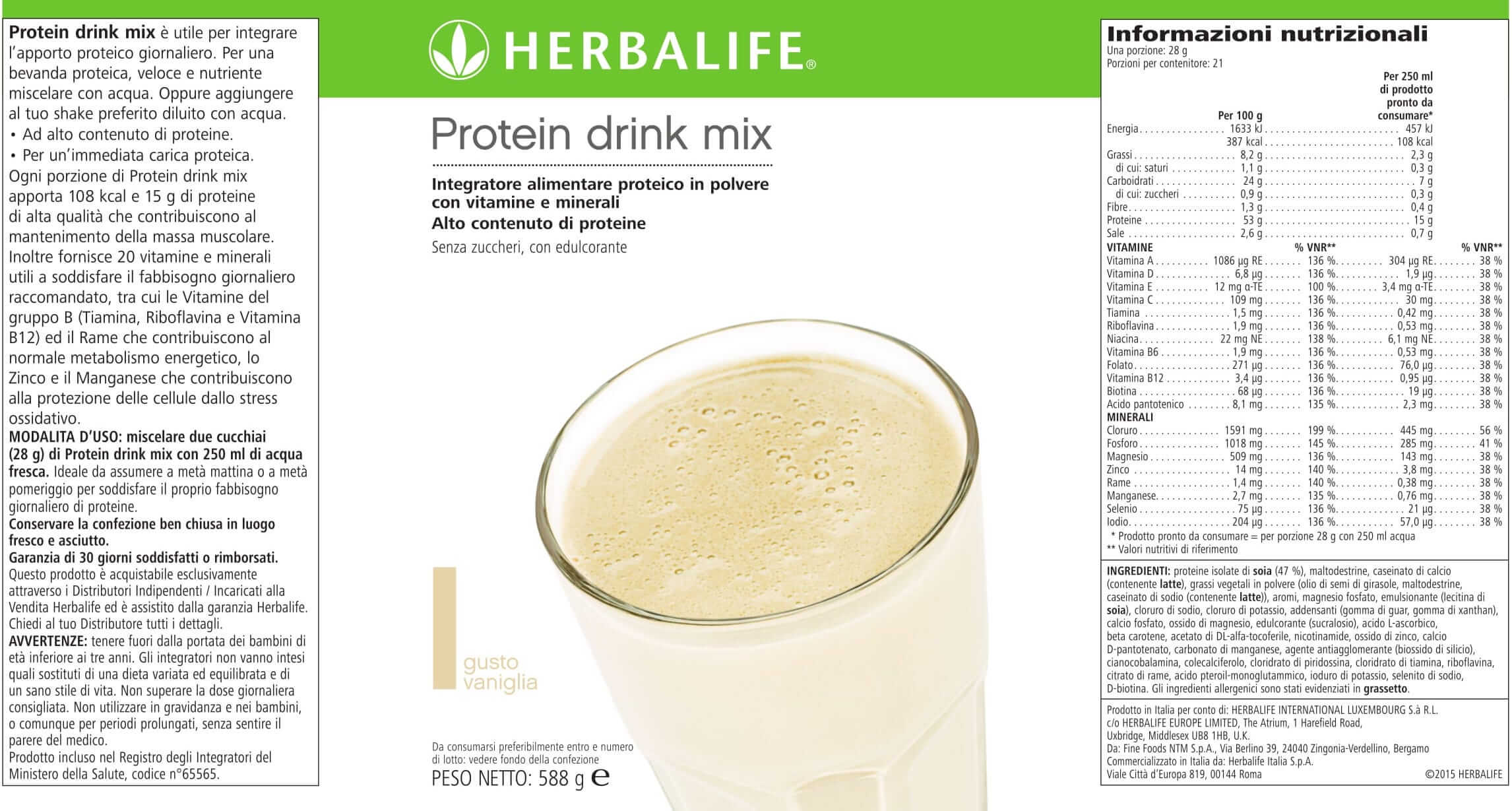 Protein Drink Mix - immagine 2