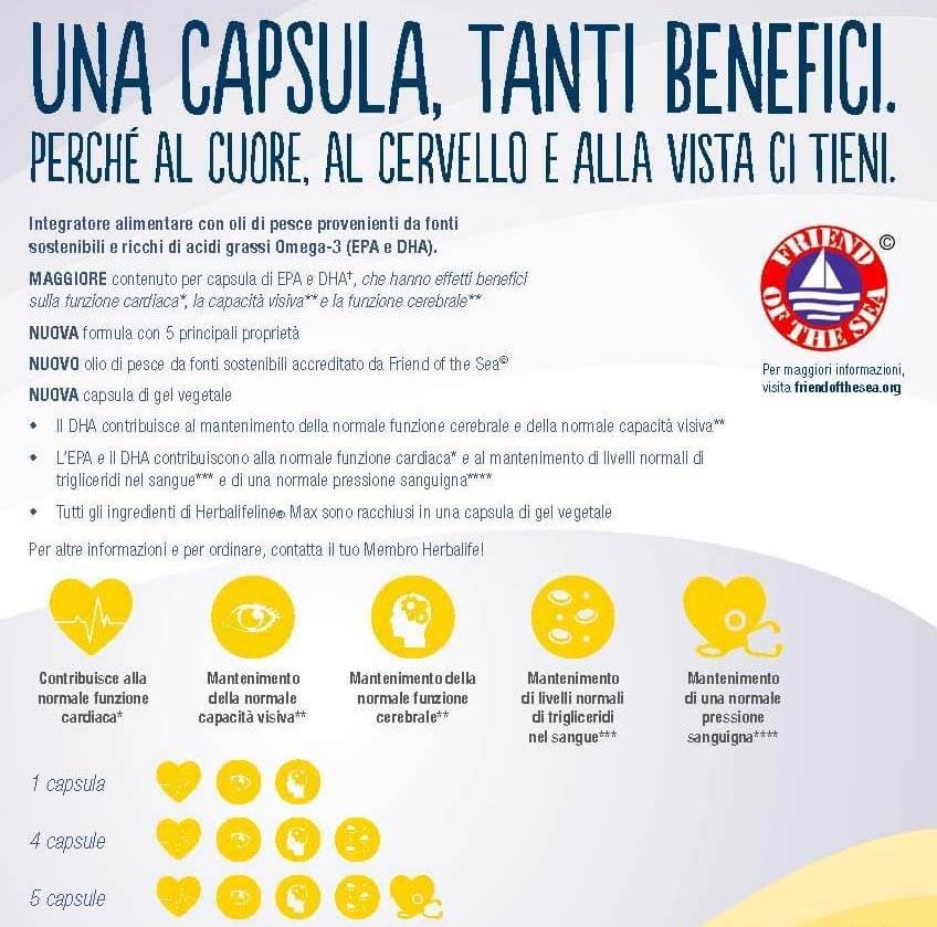 Herbalifeline Max - Omega3 - immagine 2