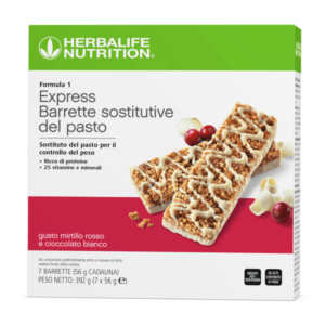 Barretta Formula 1 Express - Gusto Mirtillo Rosso e Cioccolato Bianco